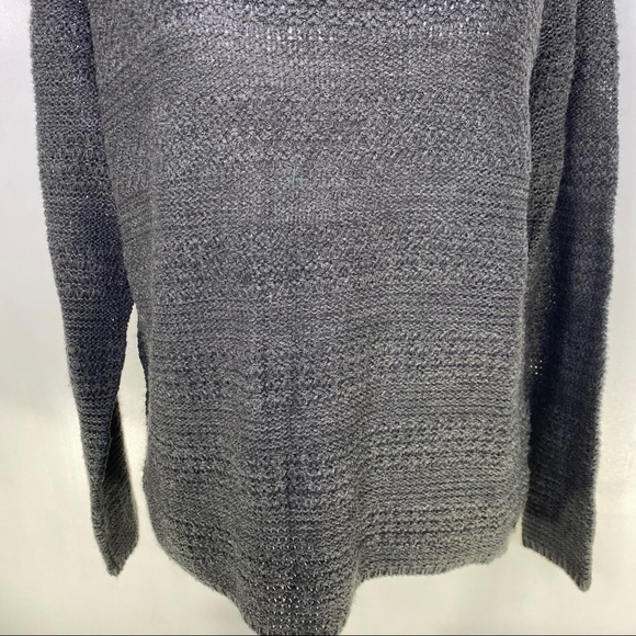 Only Grey VNeck Knit Sweater L - Picture 5 of 10